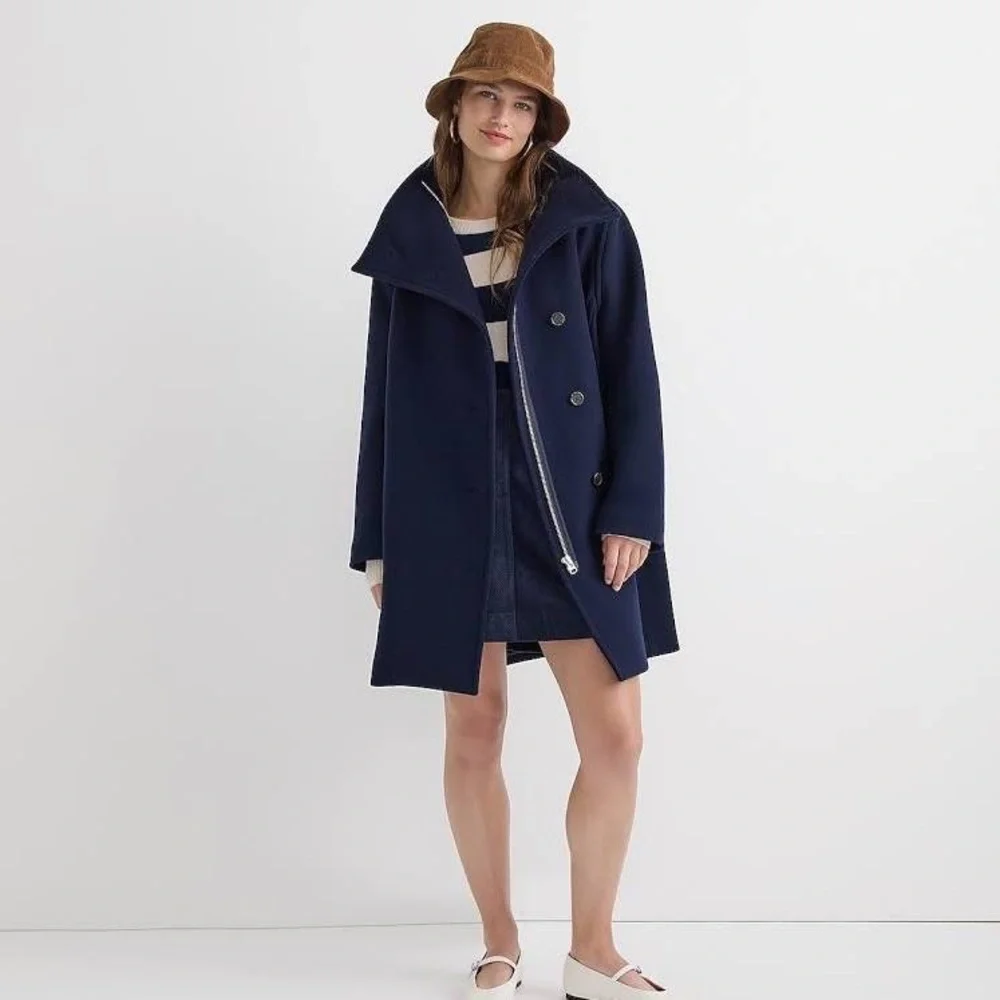 J.Crew Authentic Outwear New York, New York peacoat